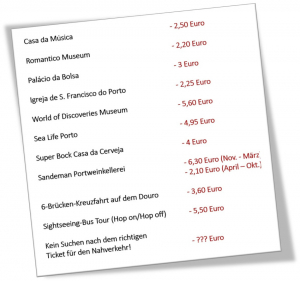 porto card porto sparen