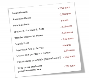 Descuentos Porto card