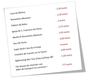 Reduction Porto Card