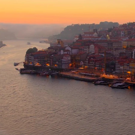 soleil coucher Porto croisiere